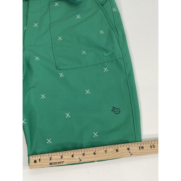 Nike Flex Novelty Lucky Charms Shorts Mens L 33* 10” Inseam Green Golf Slim Fit - Picture 13 of 16